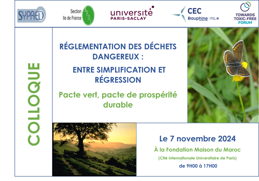 Colloque SYPRED 7/11 – les inscriptions sont ouvertes